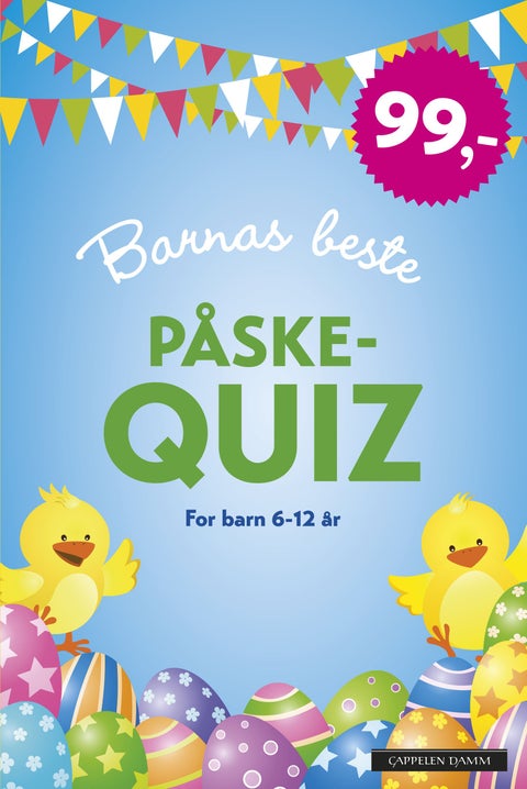Barnas beste påskequiz - for barn 6-12 år