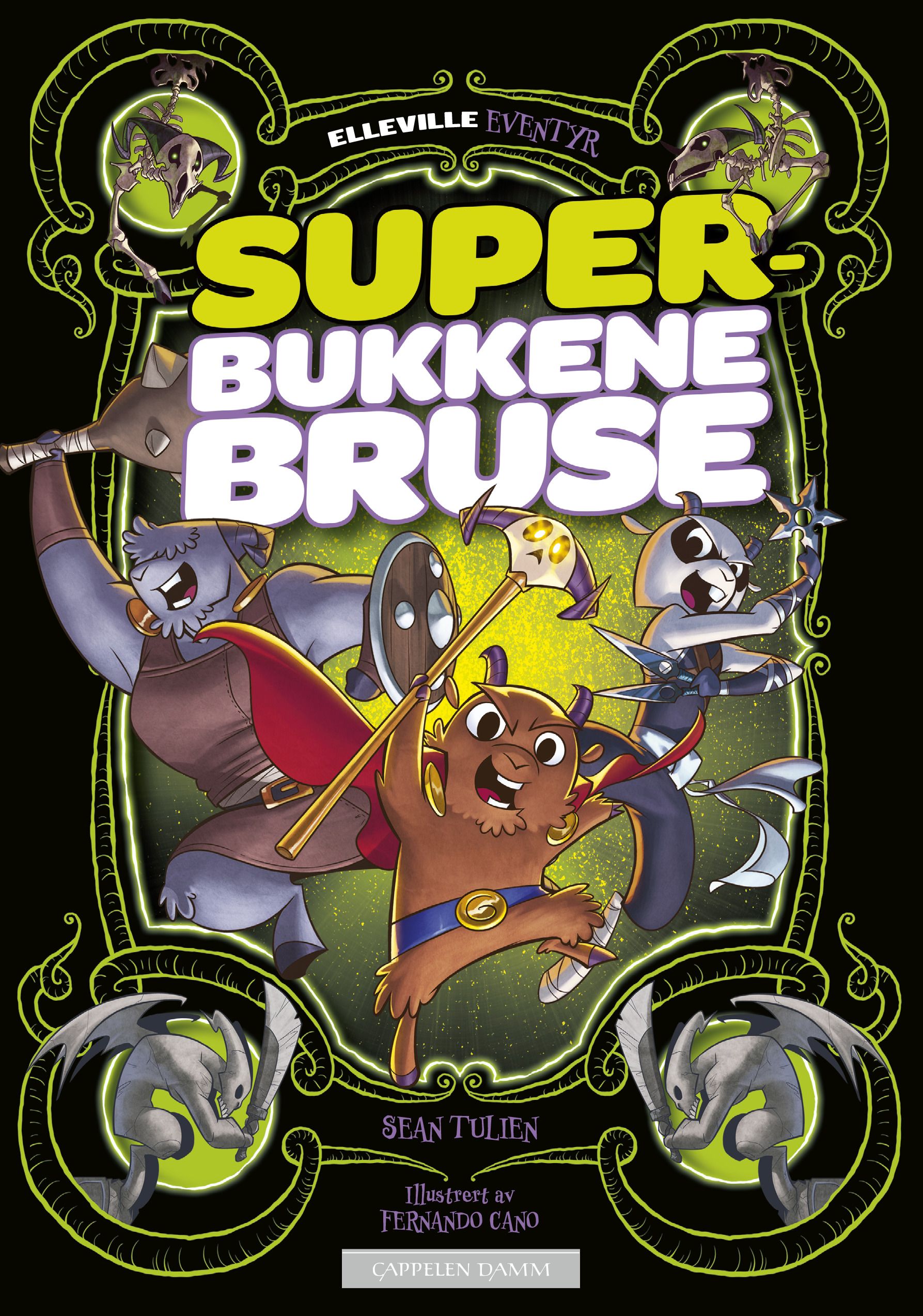 Super-bukkene Bruse - en kul tegneserie