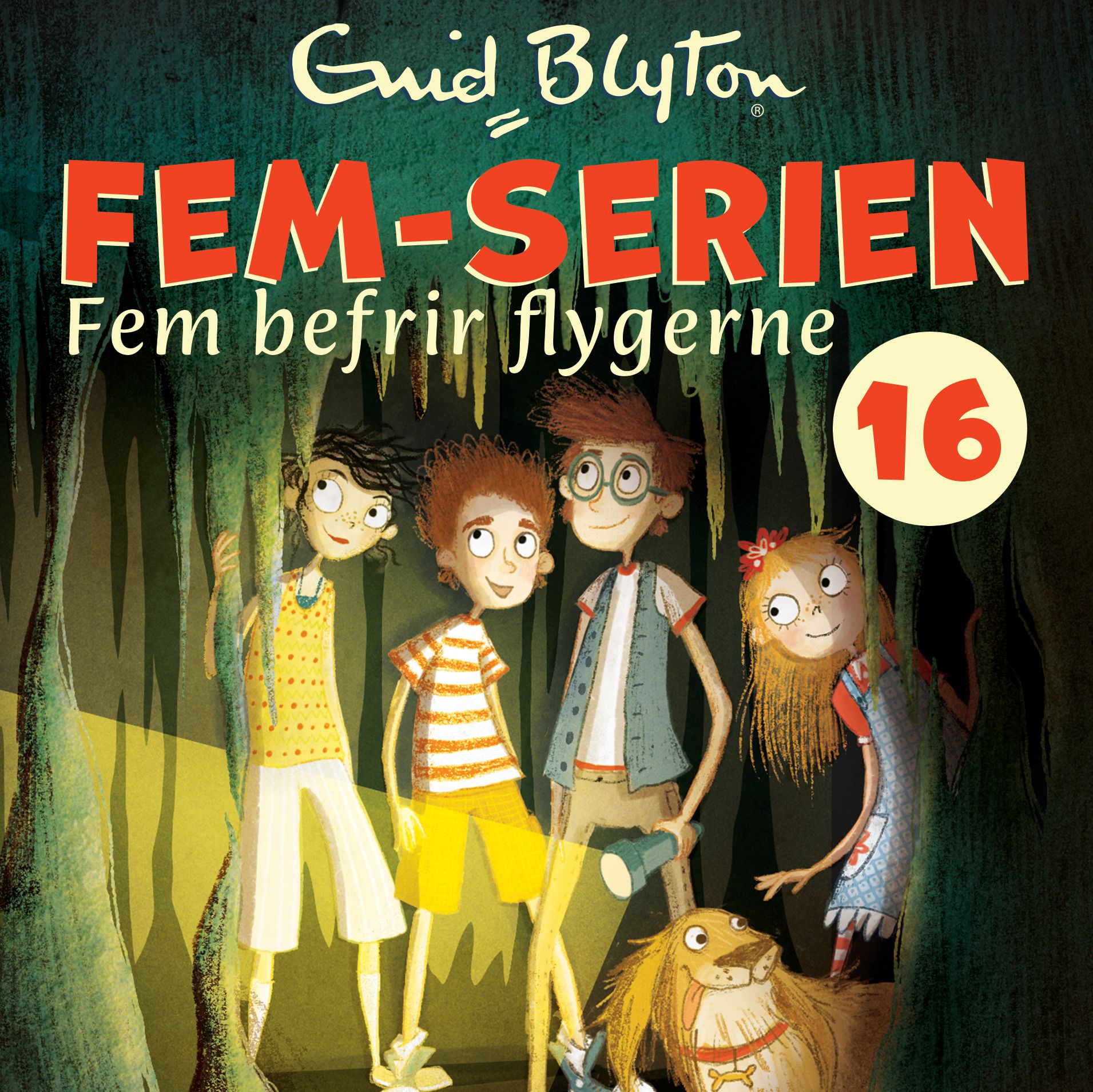 Fem befrir flygerne