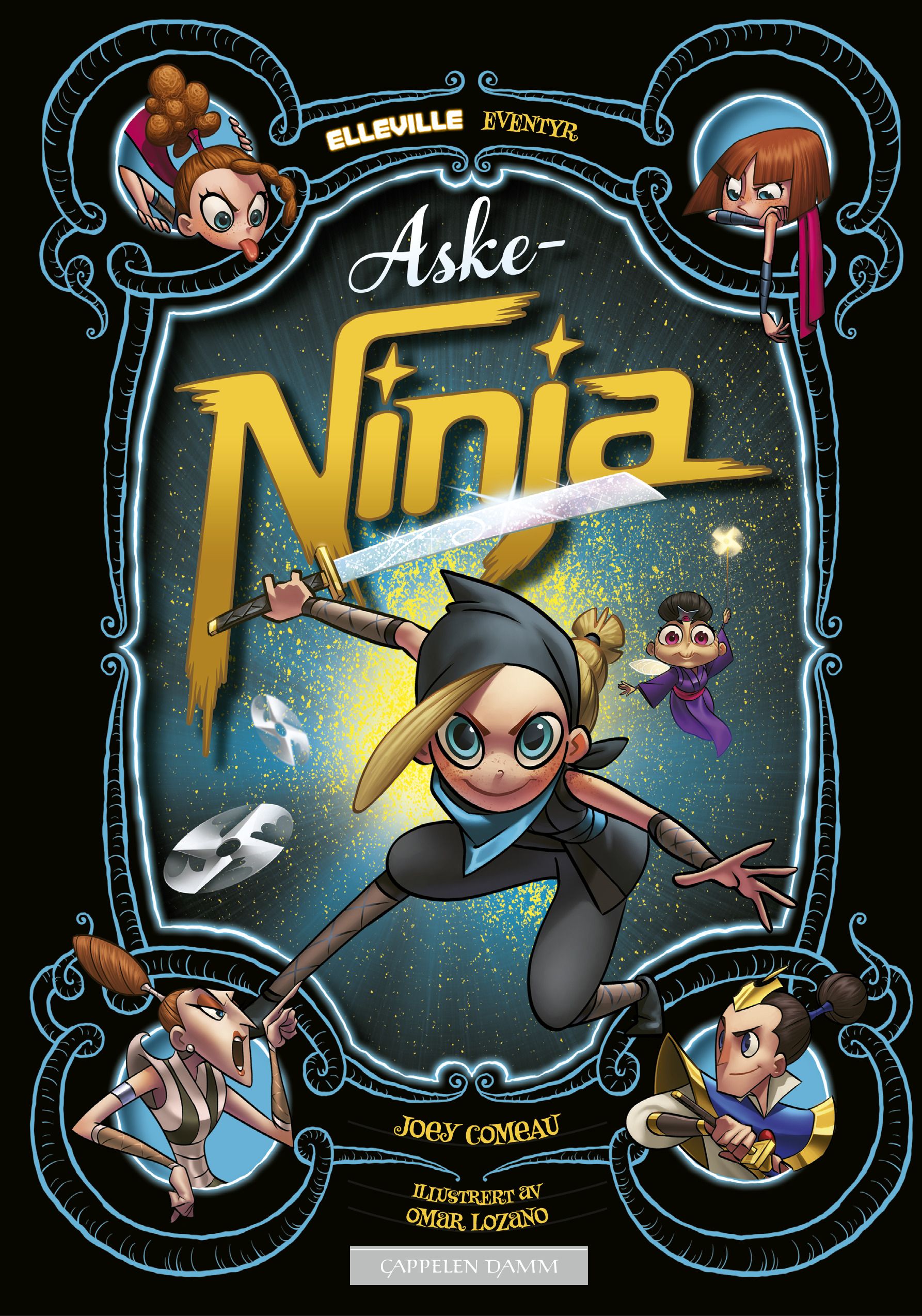 Aske-Ninja - en kul tegneserie