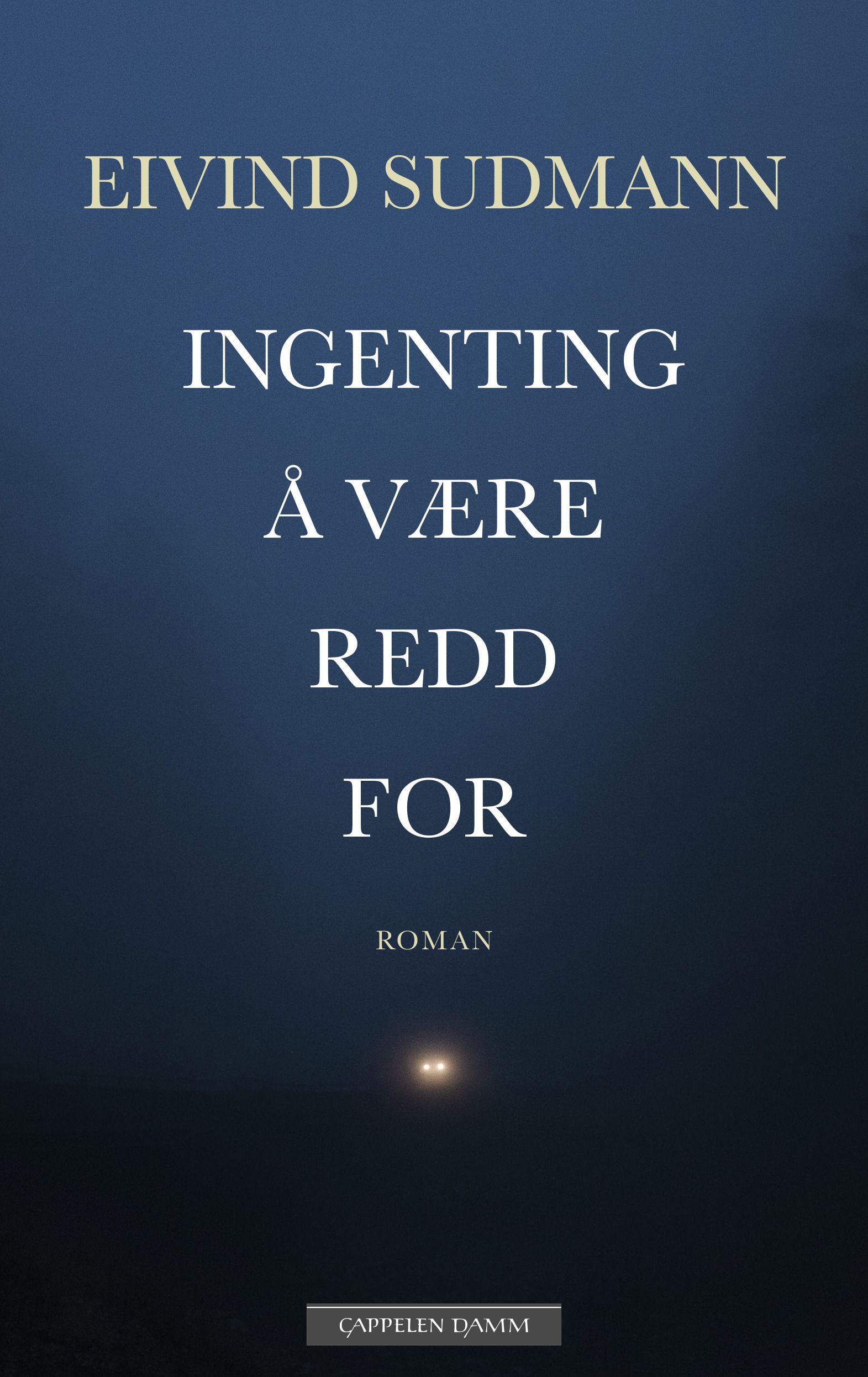 Ingenting å være redd for - roman