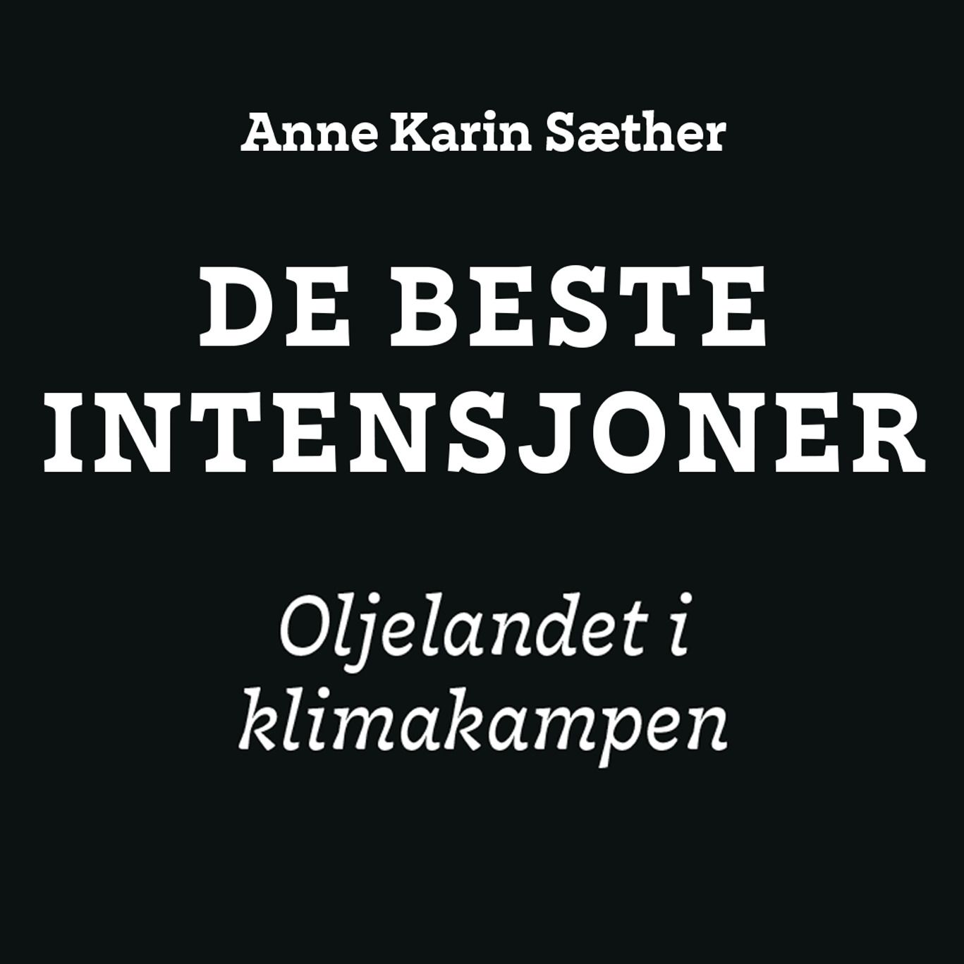 De beste intensjoner - oljelandet i klimakampen