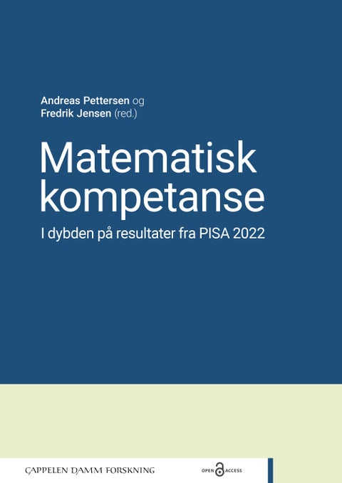 Matematisk kompetanse - i dybden på resultater fra PISA 2022