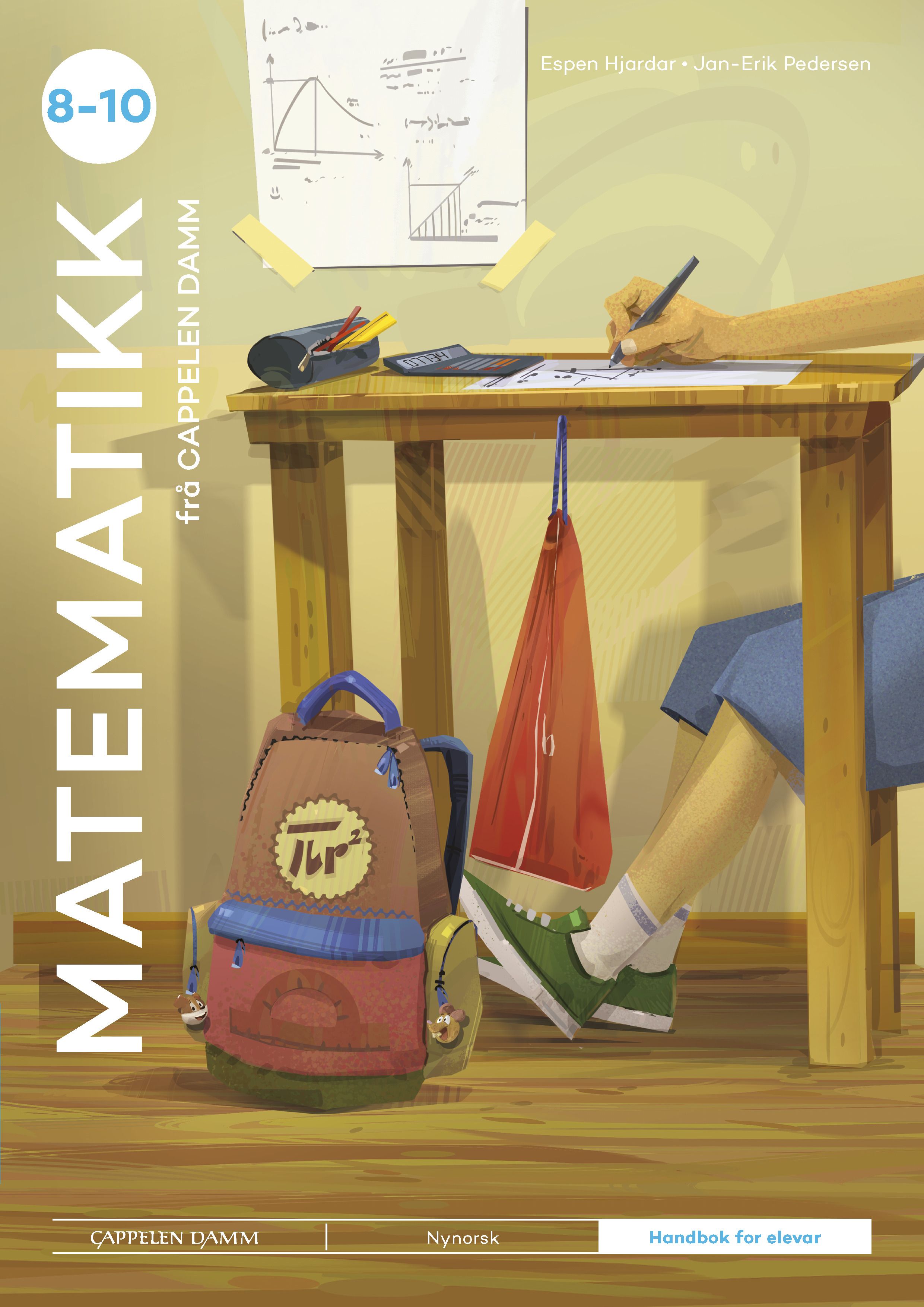 Matematikk 8-10 frå Cappelen Damm - Handbok for elevar