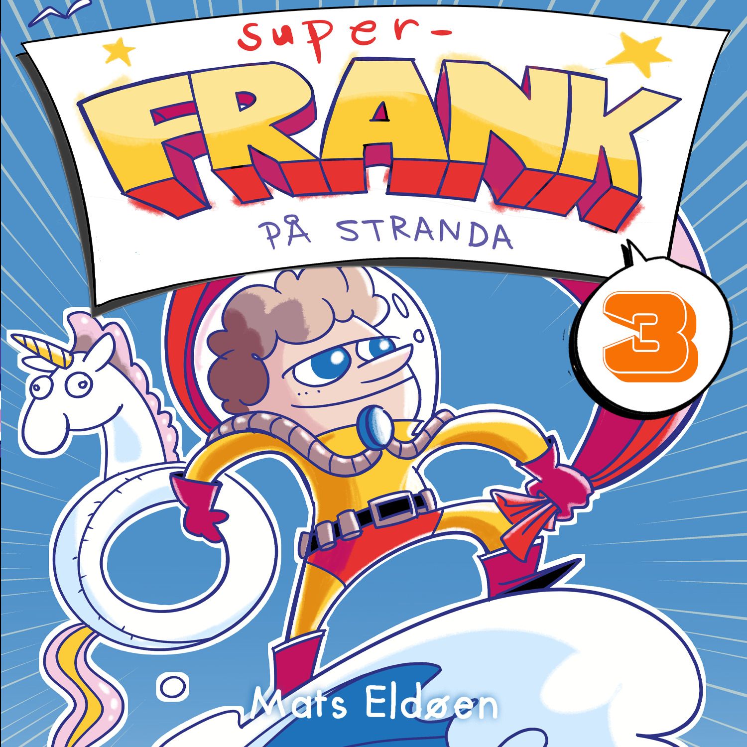 Super-Frank på stranda