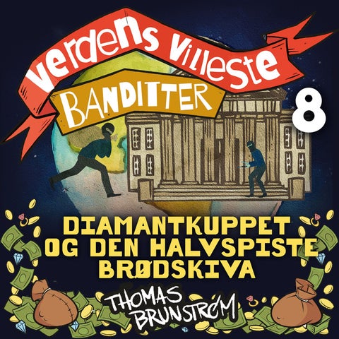 Diamantkuppet og den halvspiste brødskiva