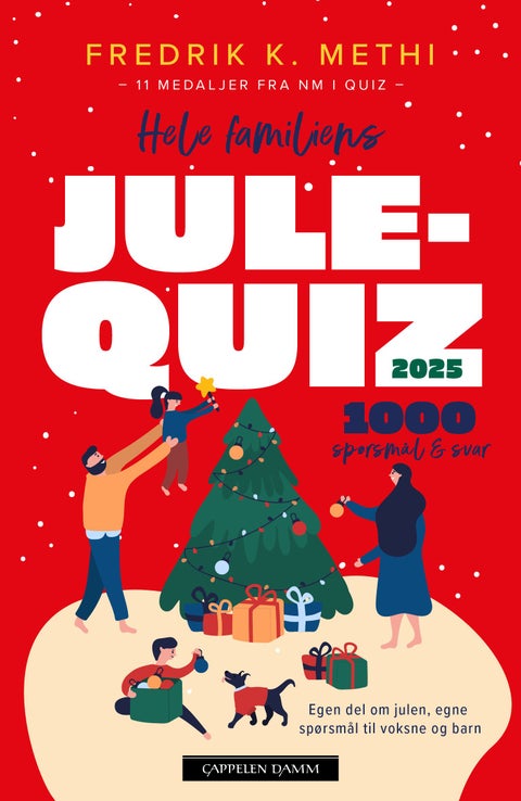 Hele familiens julequiz - 1000 spørsmål og svar