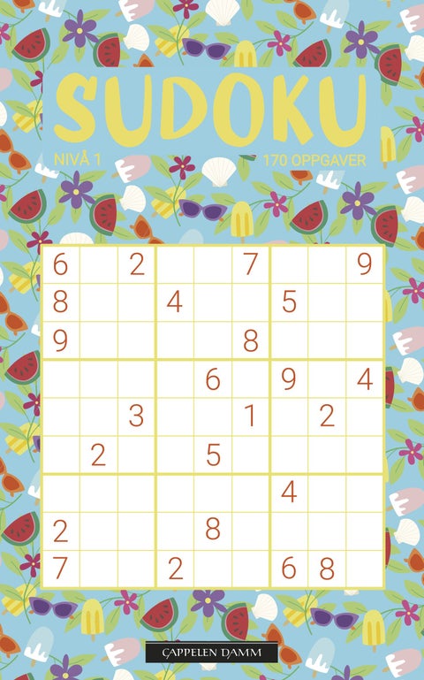 Sudoku - nivå 1 : 180 oppgaver