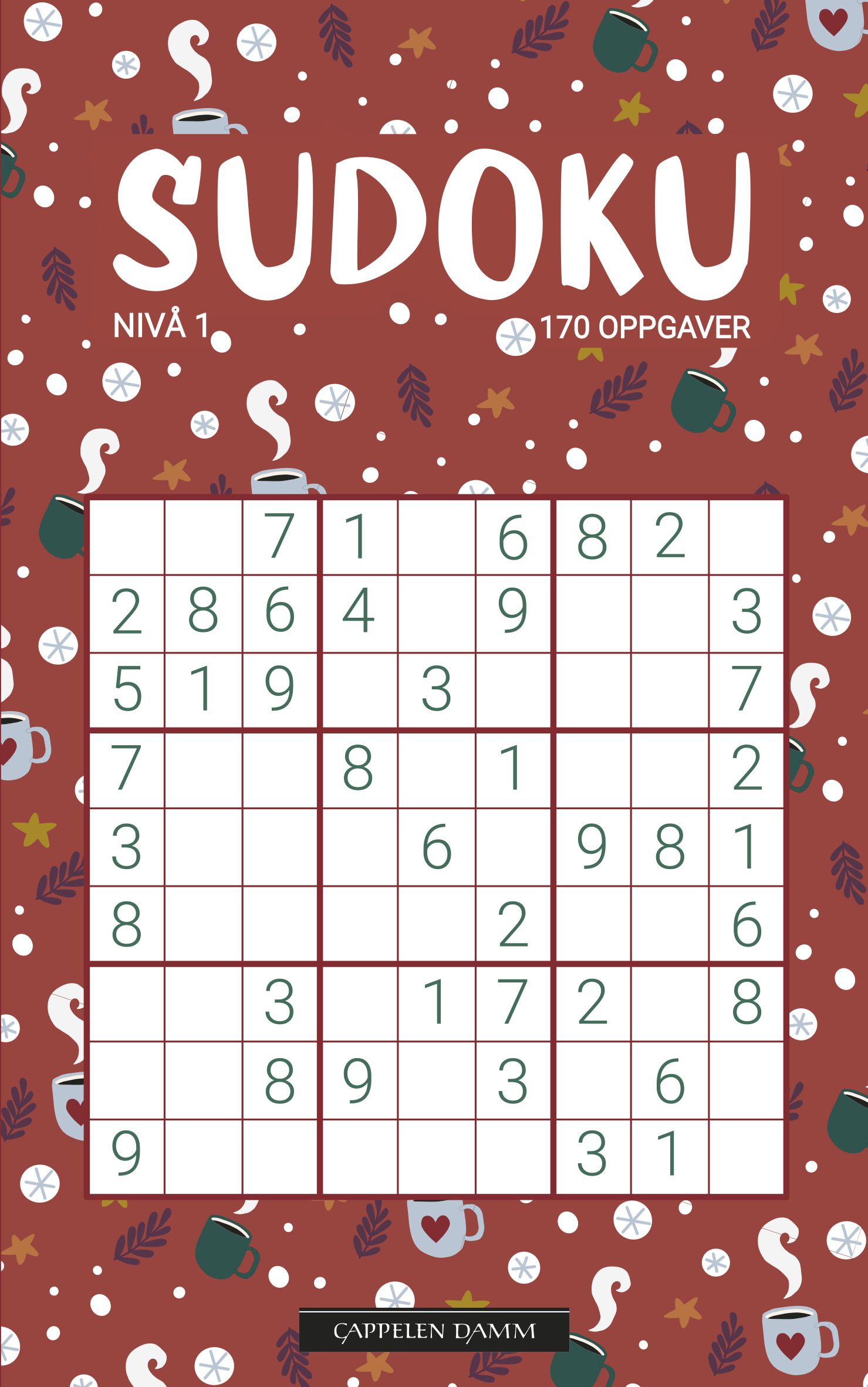 Sudoku - nivå 1 : 180 oppgaver