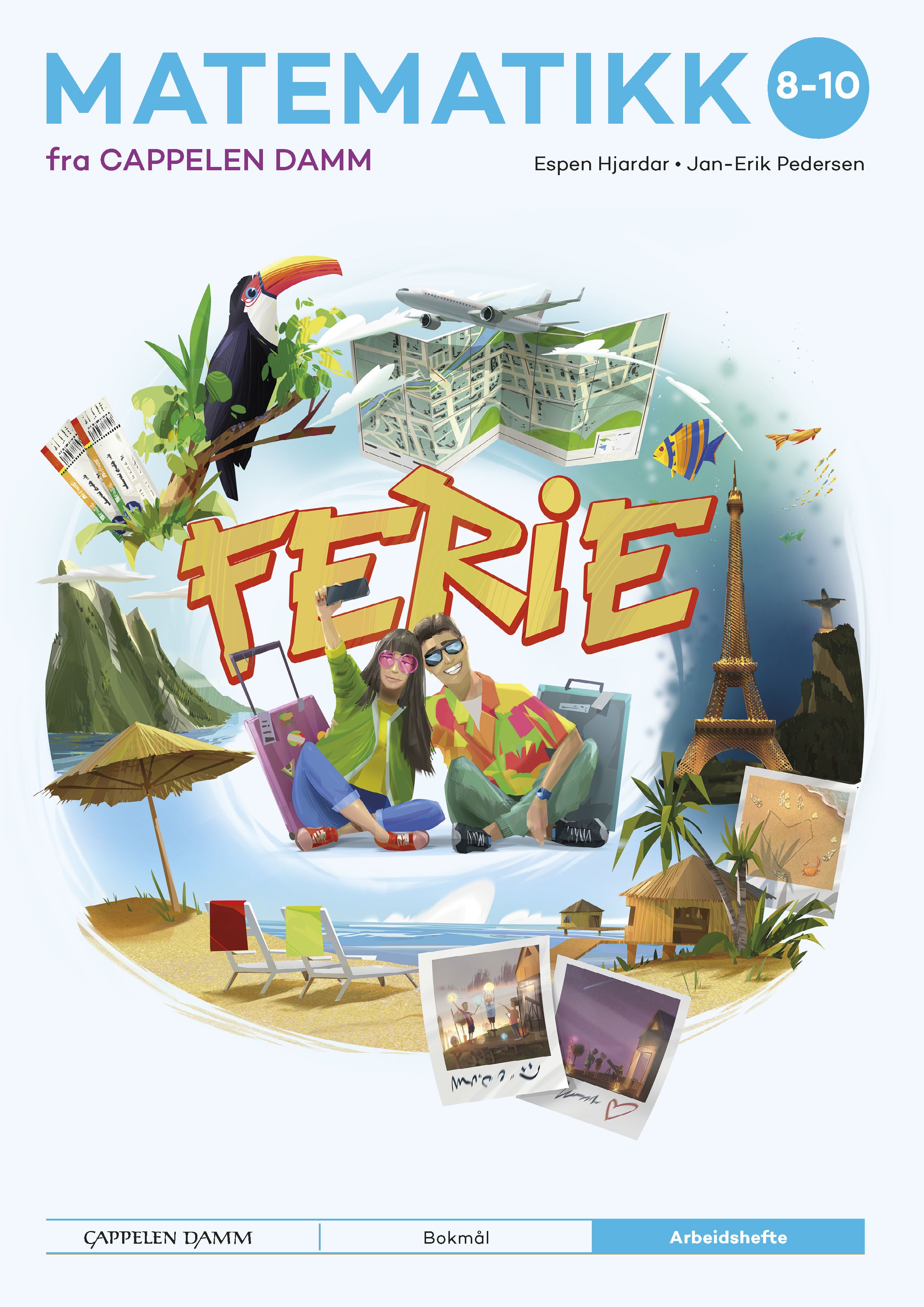 Matematikk 8-10 fra Cappelen Damm - Arbeidshefte ferie
