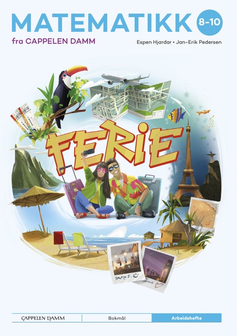 Matematikk 8-10 fra Cappelen Damm - Arbeidshefte ferie
