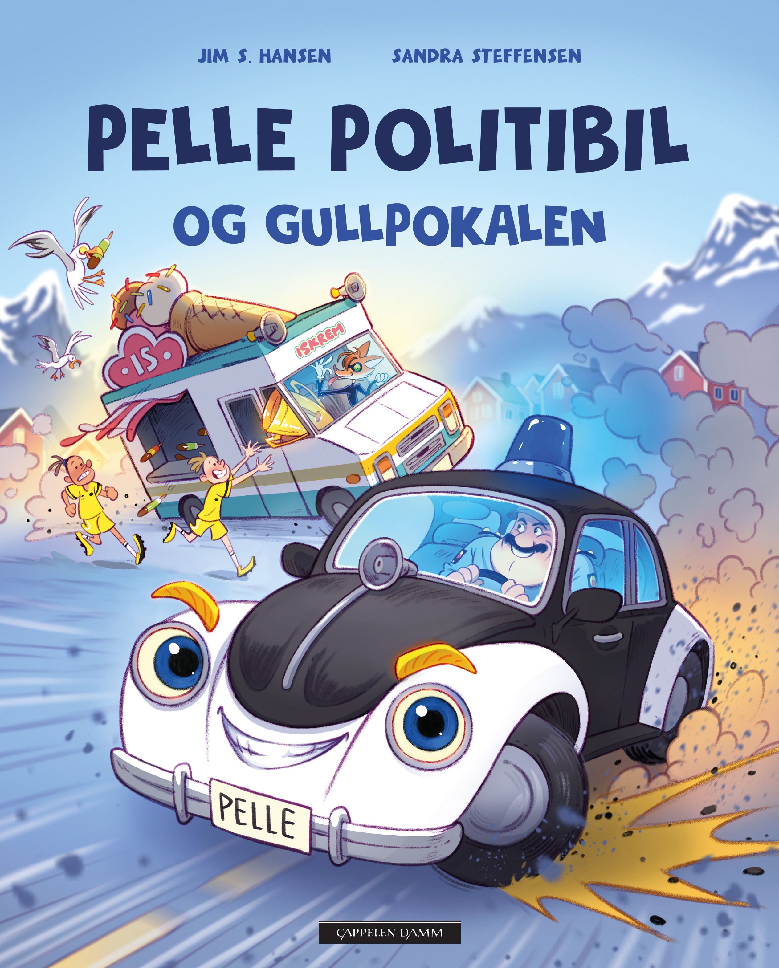 Pelle Politibil og gullpokalen