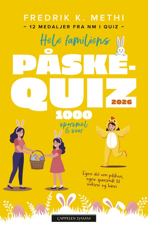 Hele familiens påskequiz - 1000 spørsmål og svar