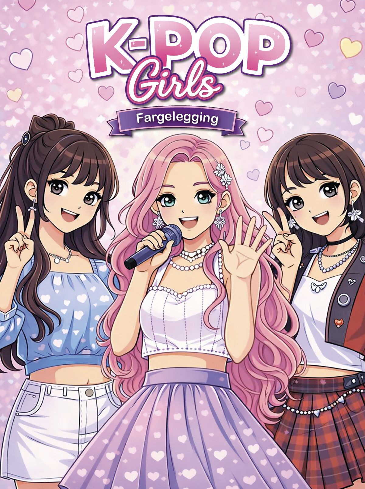 K-Pop girls - cozy fargelegging