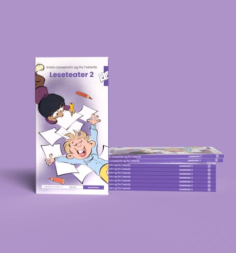 Leseteater 2 – 10 stykk Leseunivers fra Cappelen Damm