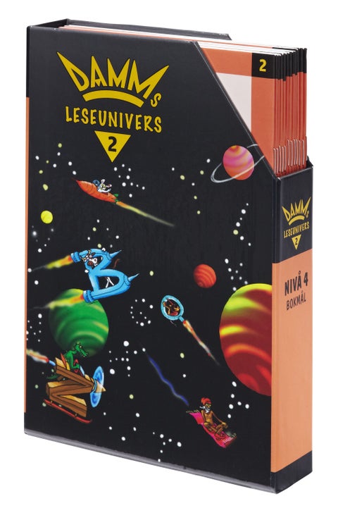 Damms leseunivers - nivå 4 : boks 2