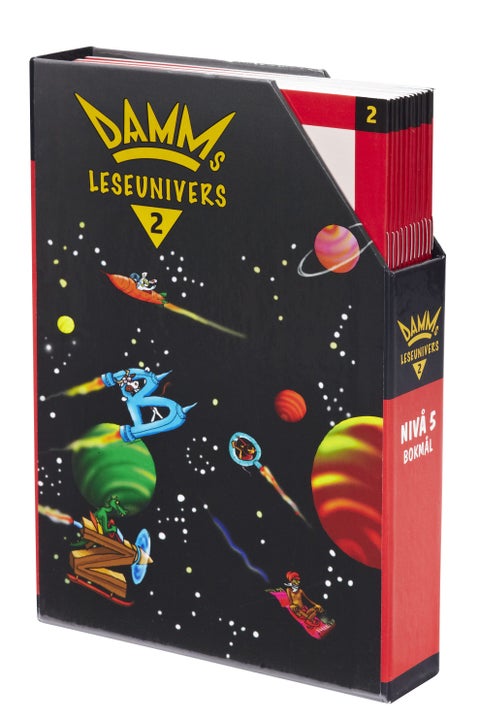 Damms leseunivers - nivå 5 : boks 2