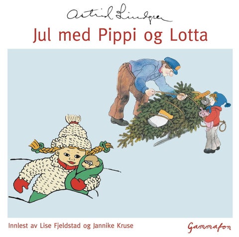 Jul med Pippi og Lotta