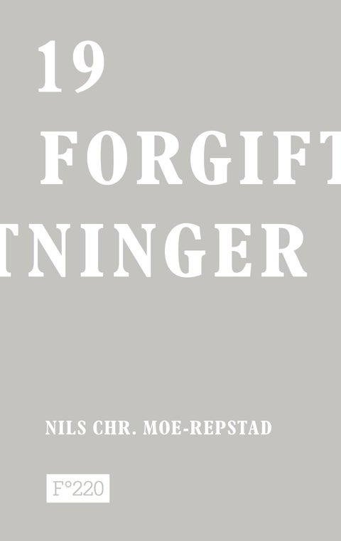 19 forgiftninger
