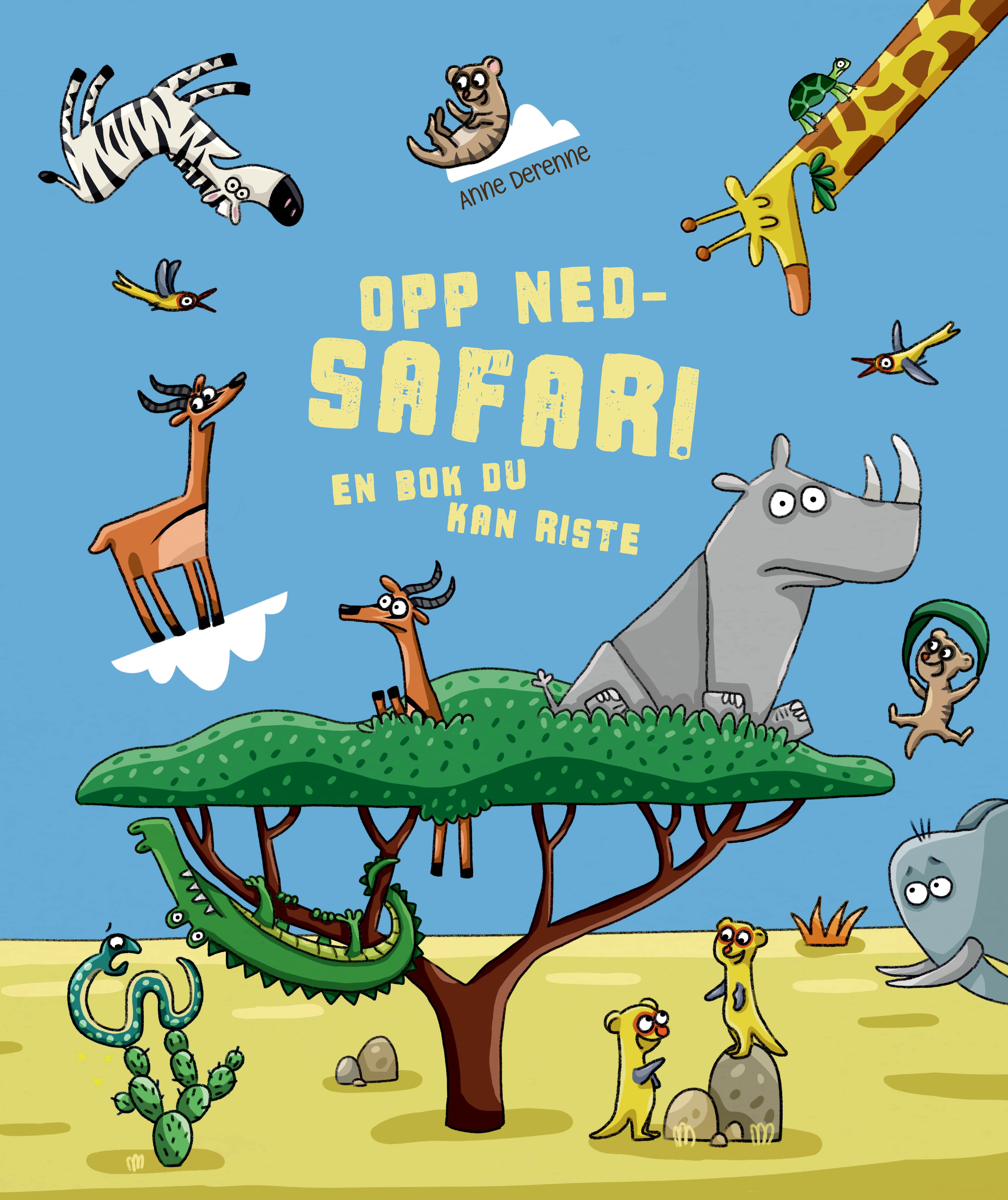 Opp ned-safari - en bok du kan riste