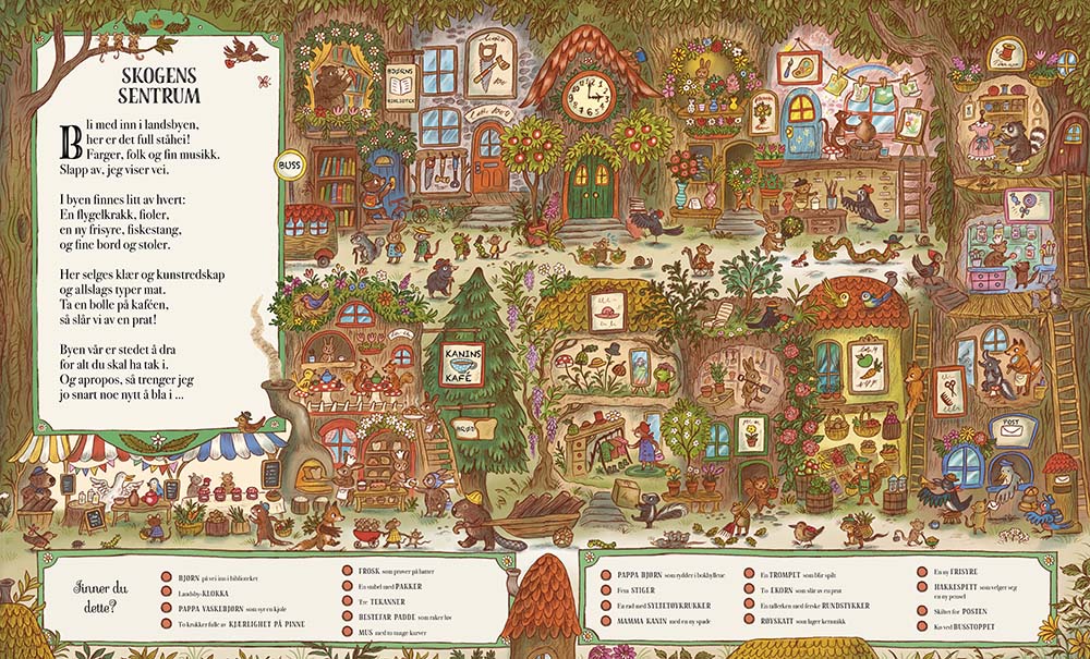 En travel dag i Eventyrskogen