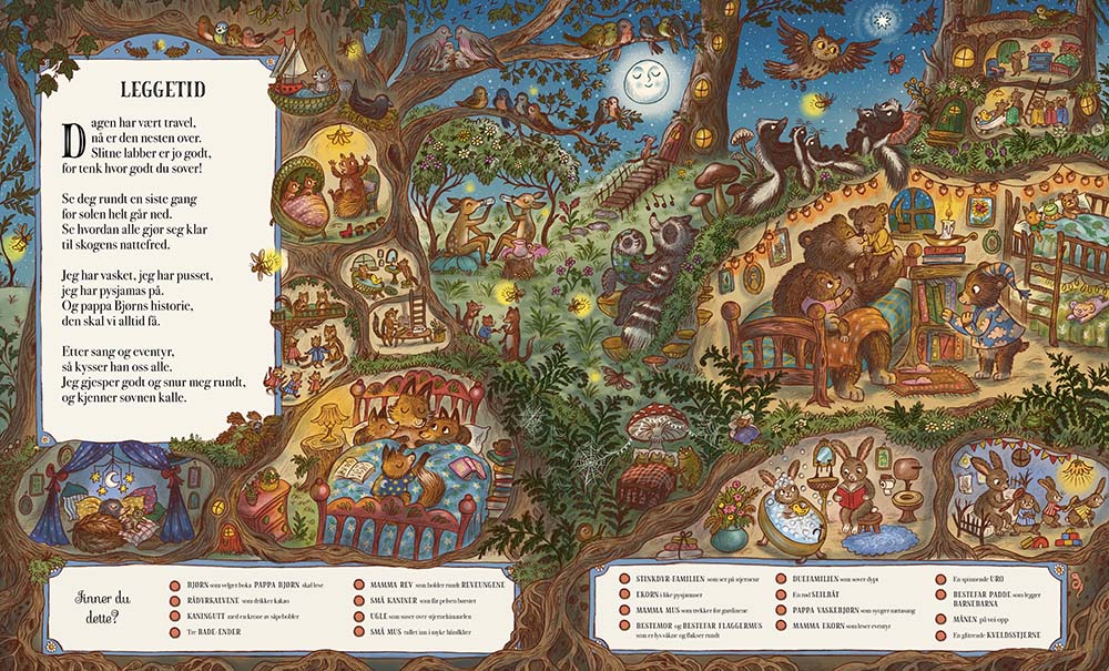 En travel dag i Eventyrskogen