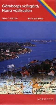 Göteborgs skjärgård, norra västkusten - bil- & turistkarta