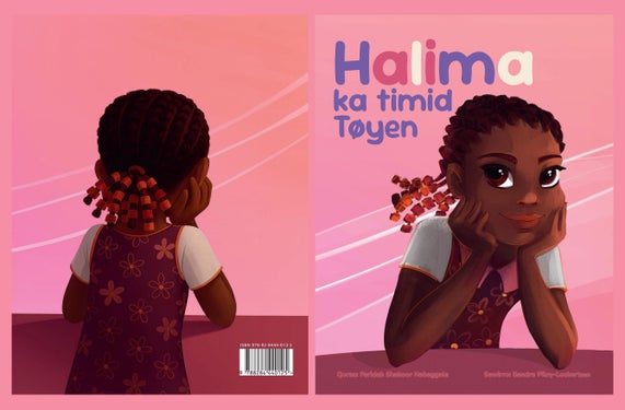 Halima ka timid Tøyen - Flerspråklig bildebok