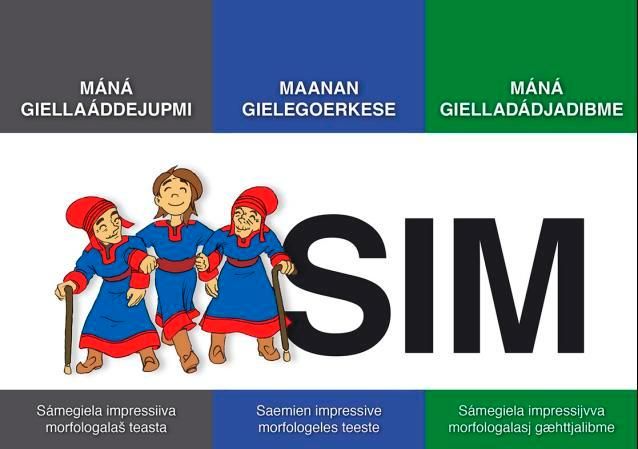 Máná giellaáddejupmi = Maanan gielegoerkese = Máná gielladádjadibme - sámegiela impressiiva morfologala = saemien impressivemorfologeles = sámegiela impressijvva morfologalasj gæhttjalibme : teasta = teeste