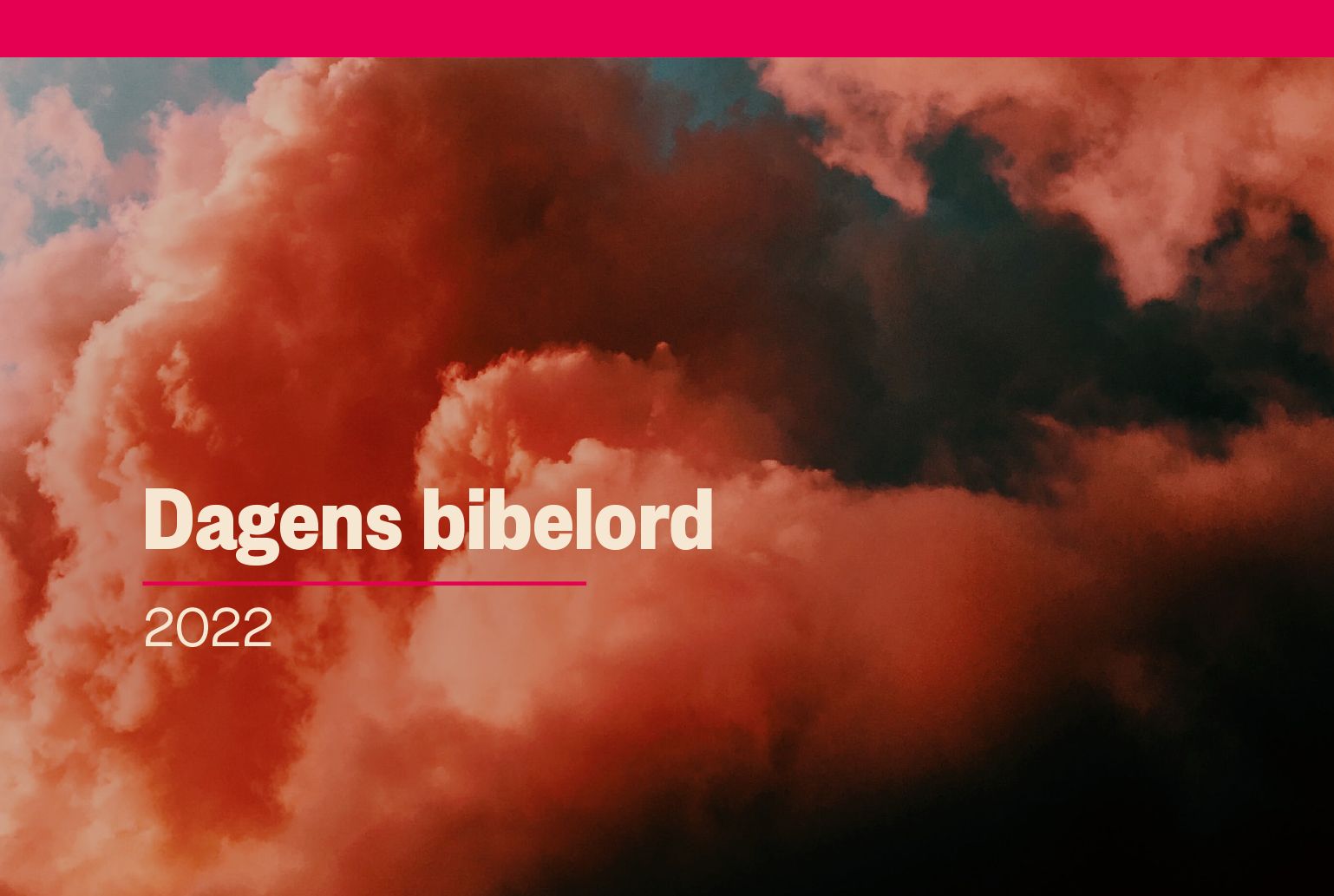 Dagens bibelord 2022