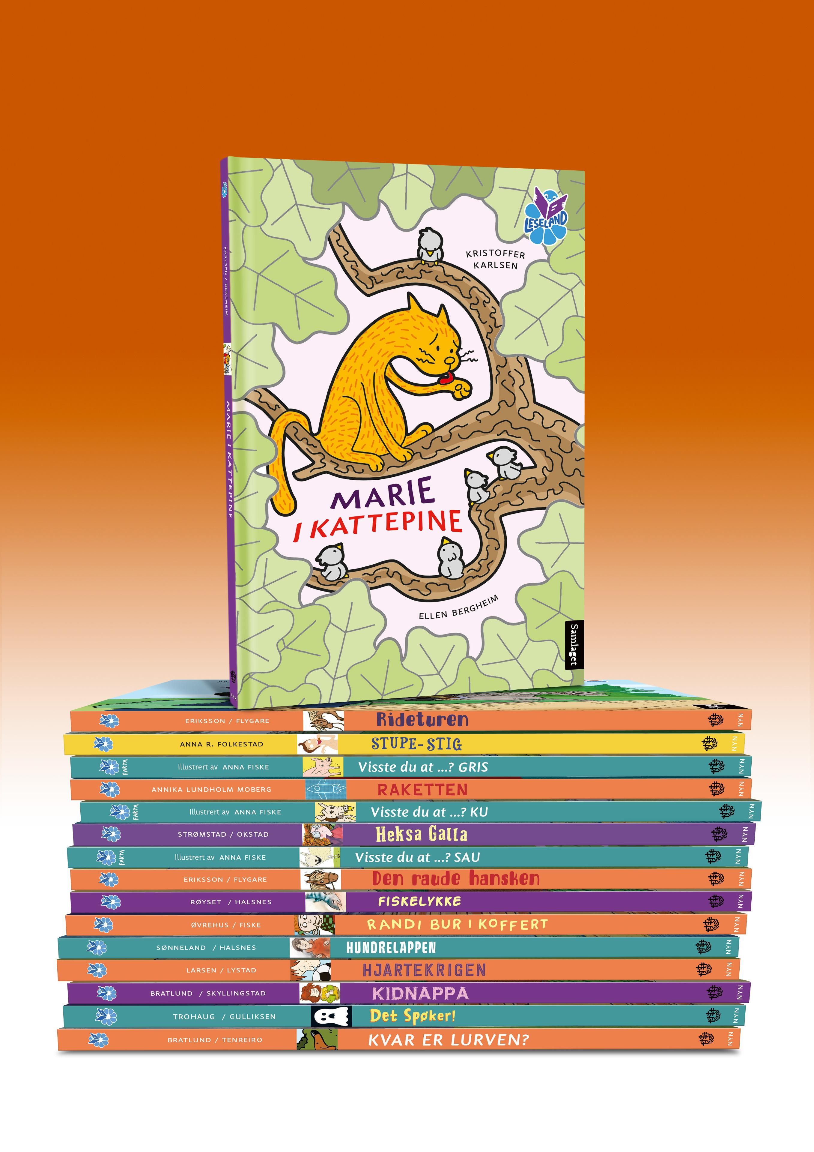 Leseland 2018 - nivå 1-4