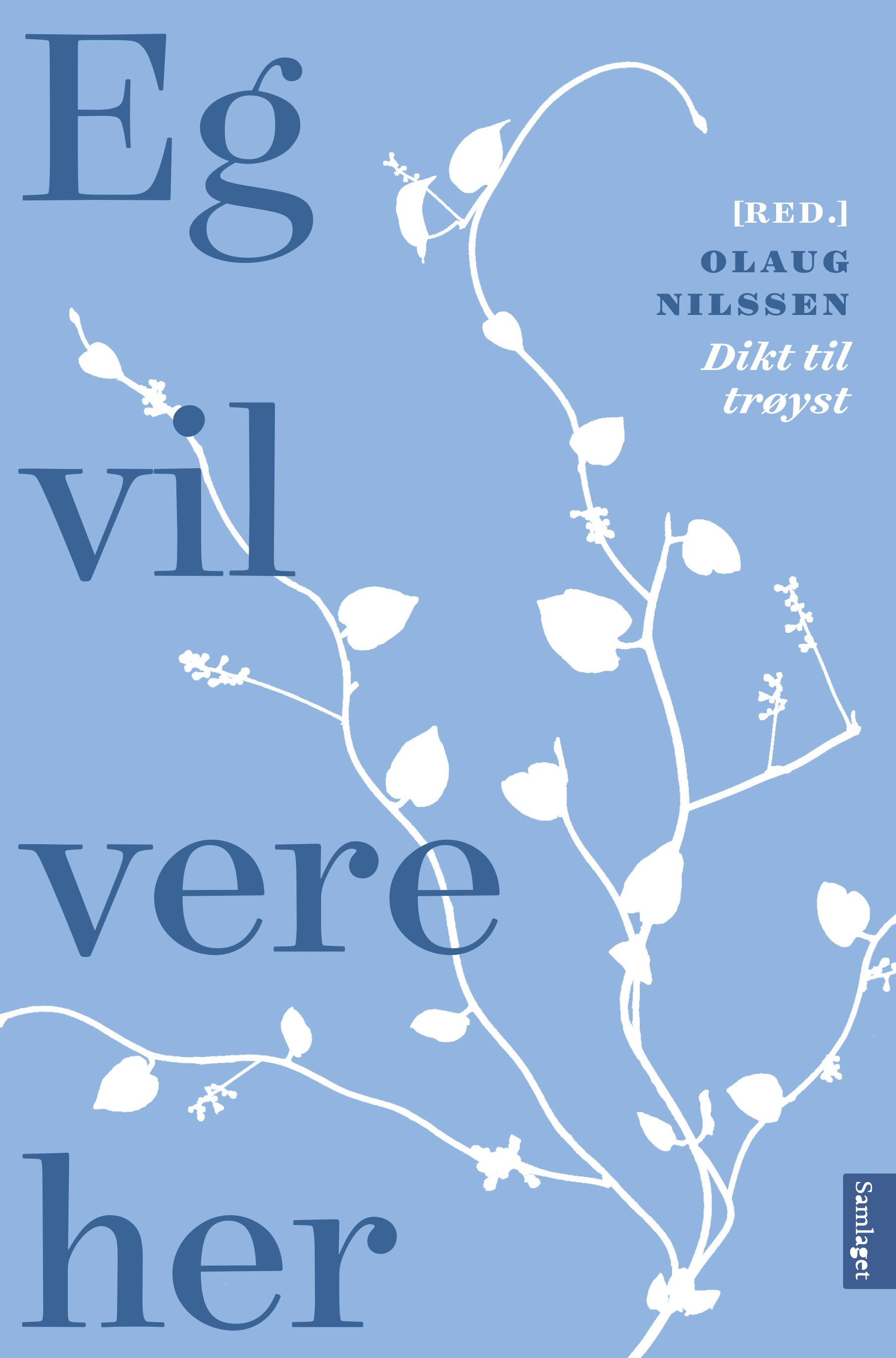 Eg vil vere her - dikt til trøyst