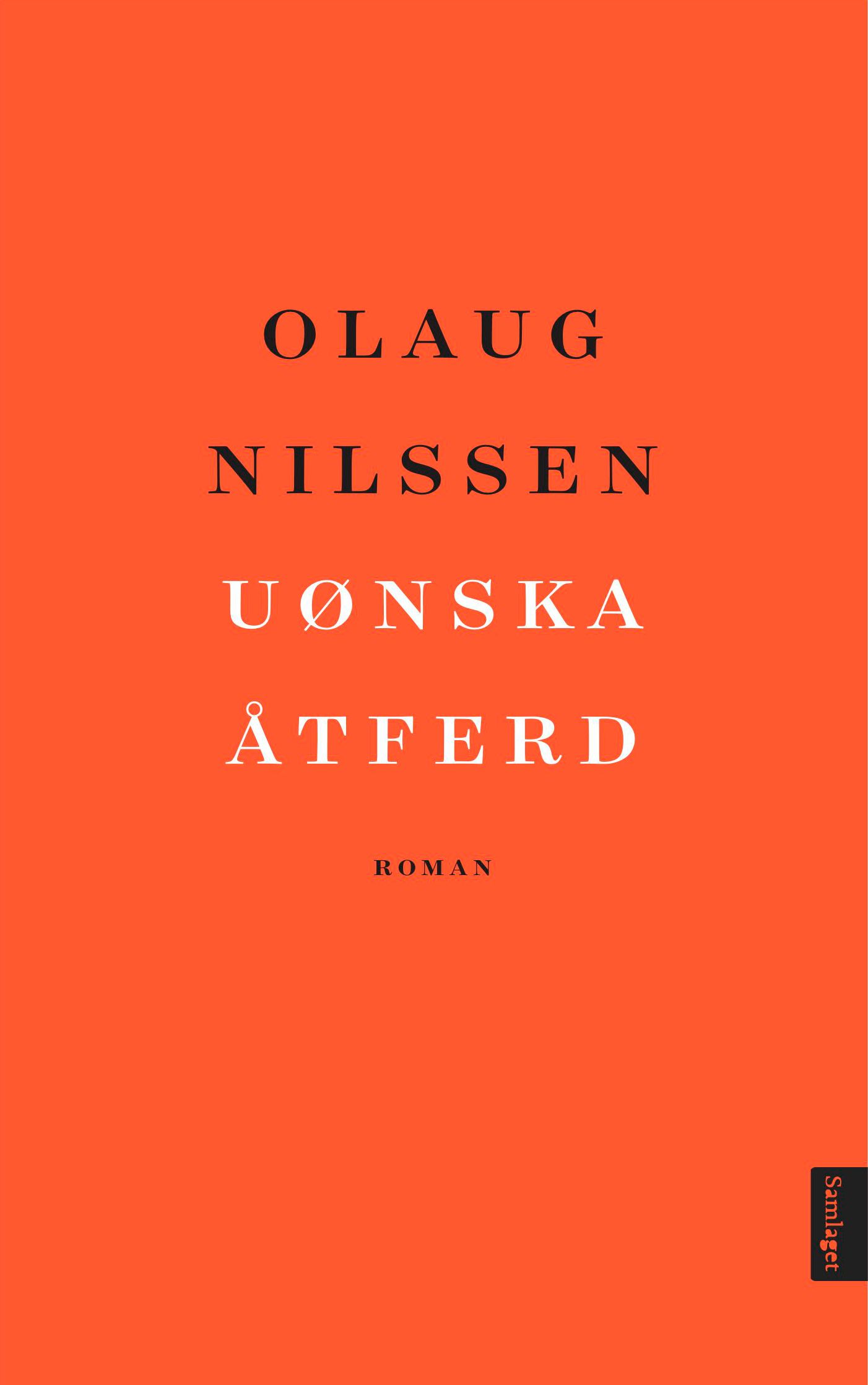 Uønska åtferd - roman