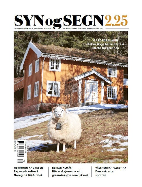 Syn og Segn. Hefte 2-2025 - tidsskrift for kultur, samfunn & politikk