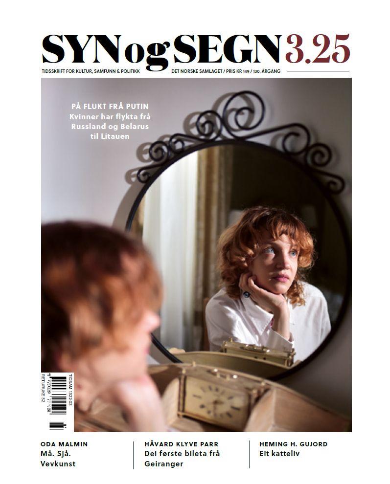 Syn og Segn. Hefte 3-2025 - tidsskrift for kultur, samfunn & politikk