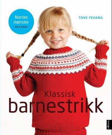 Klassisk barnestrikk - norske mønster frå 2 til 8 år