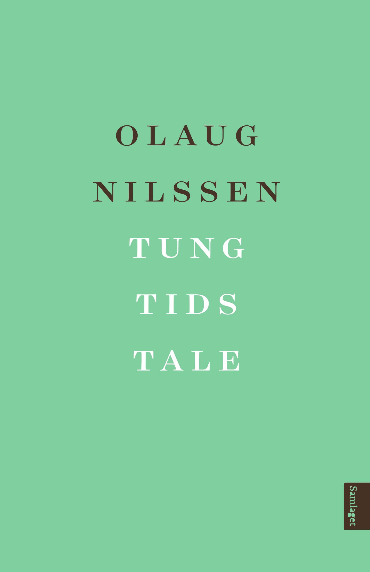 Tung tids tale - roman