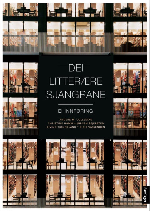 Dei litterære sjangrane - ei innføring