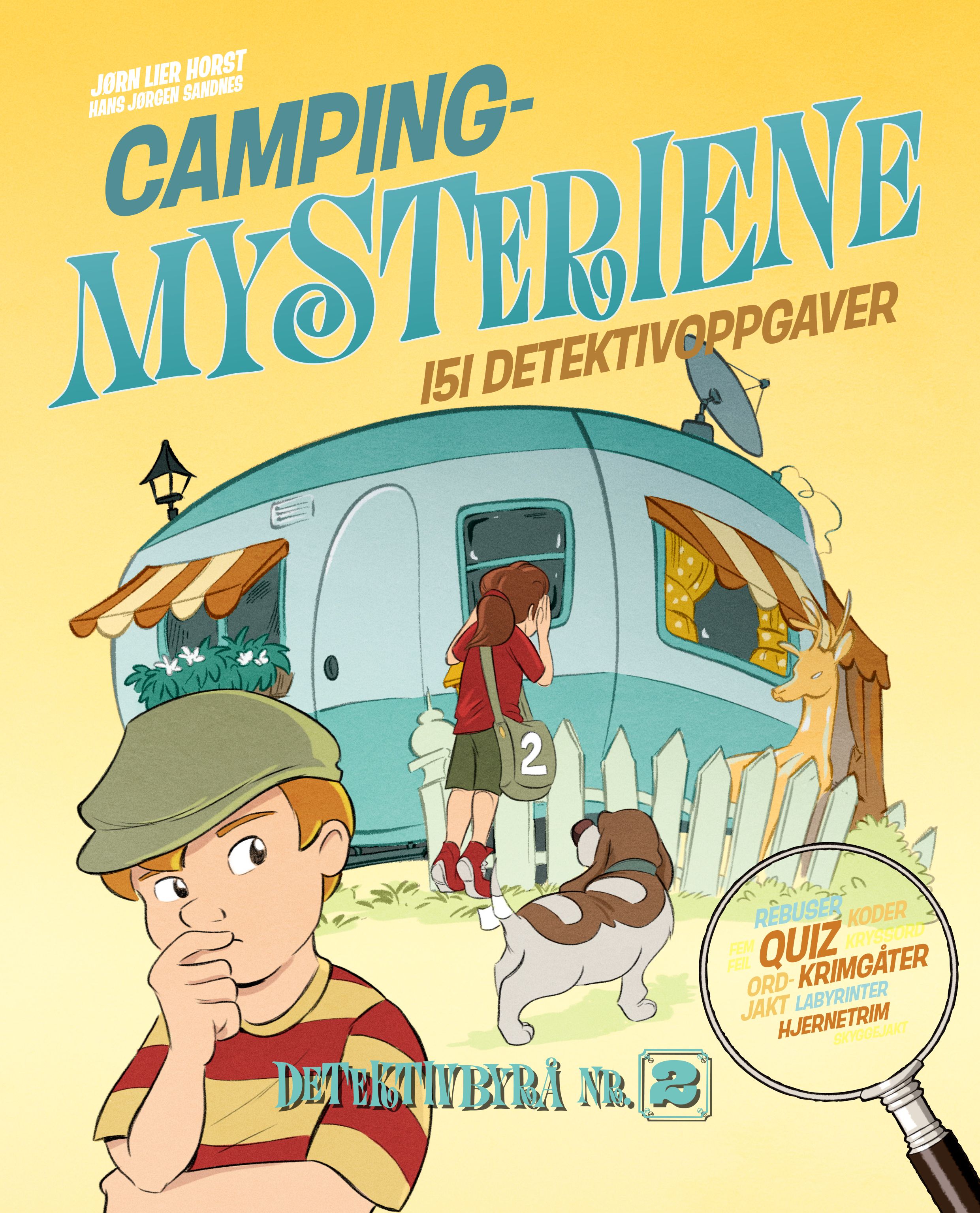 Campingmysteriene - 151 detektivoppgaver