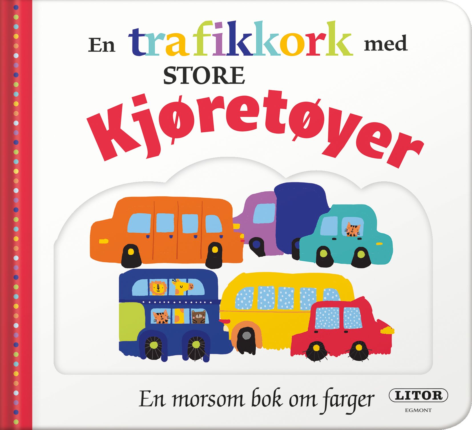 Trafikkork store kjøretøyer - en morsom bok om farger