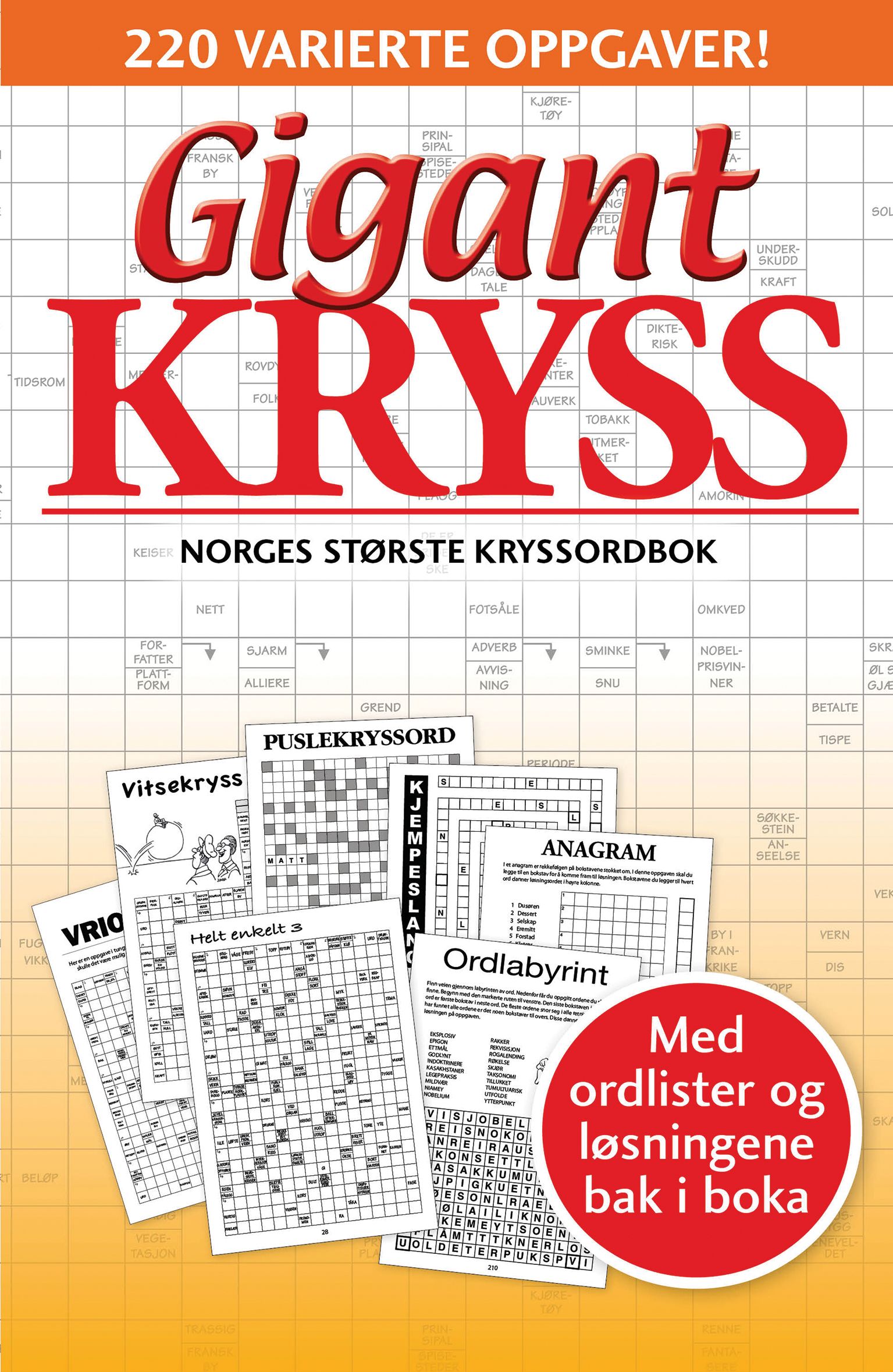 Gigantkryss 4 - Norges største kryssordbok
