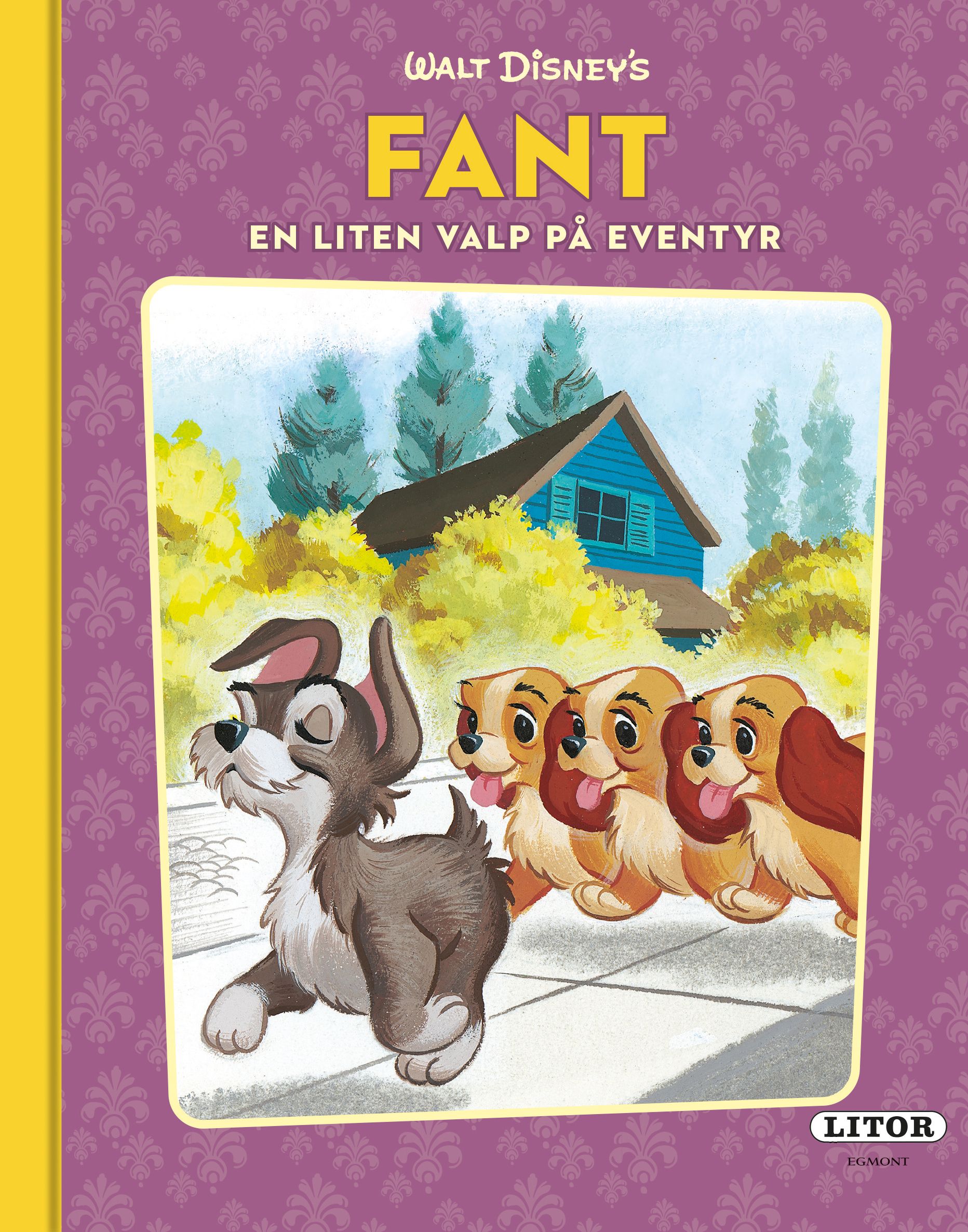 Fant - en liten valp på event