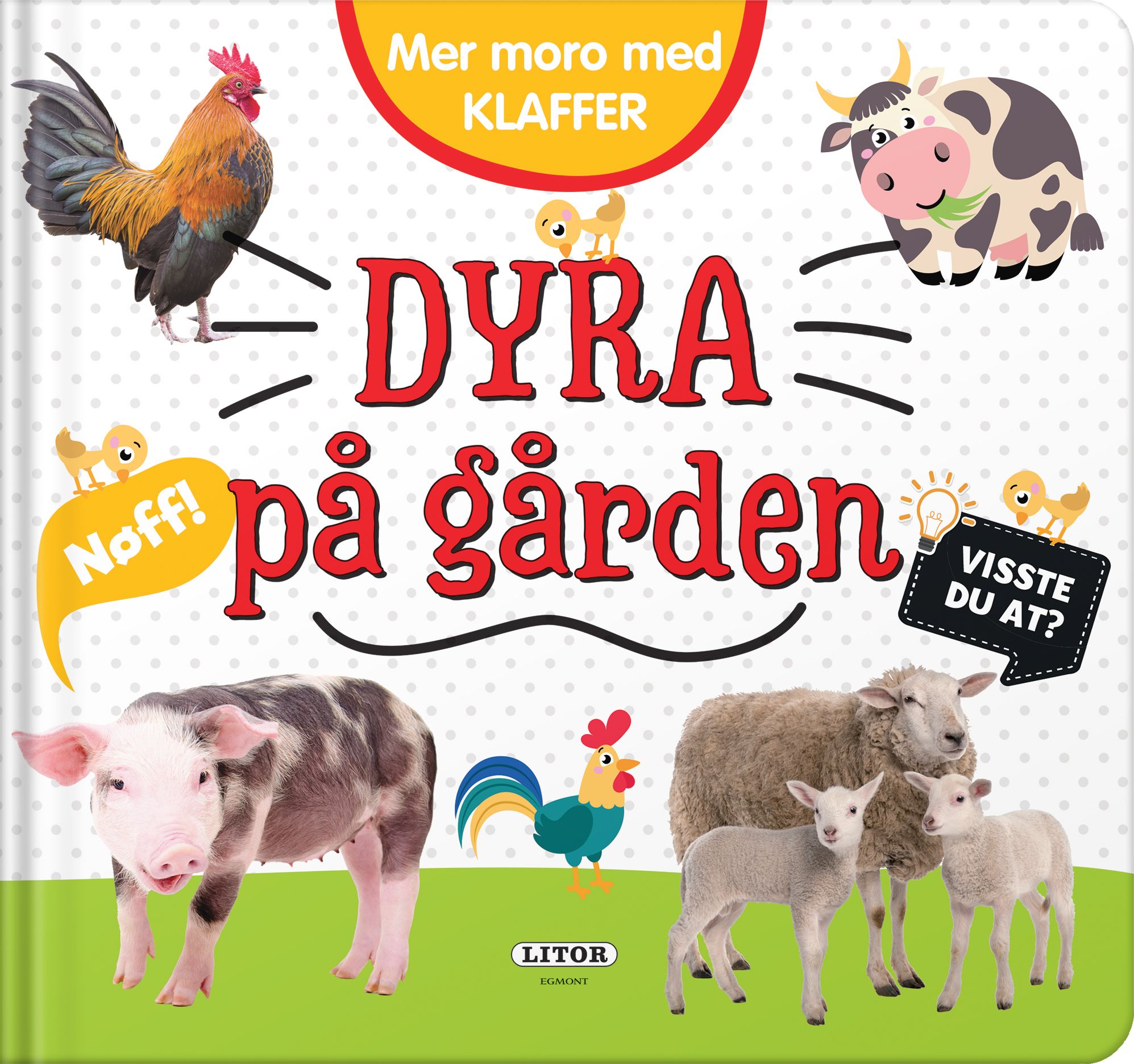 Dyra på gården - mer moro med klaffer