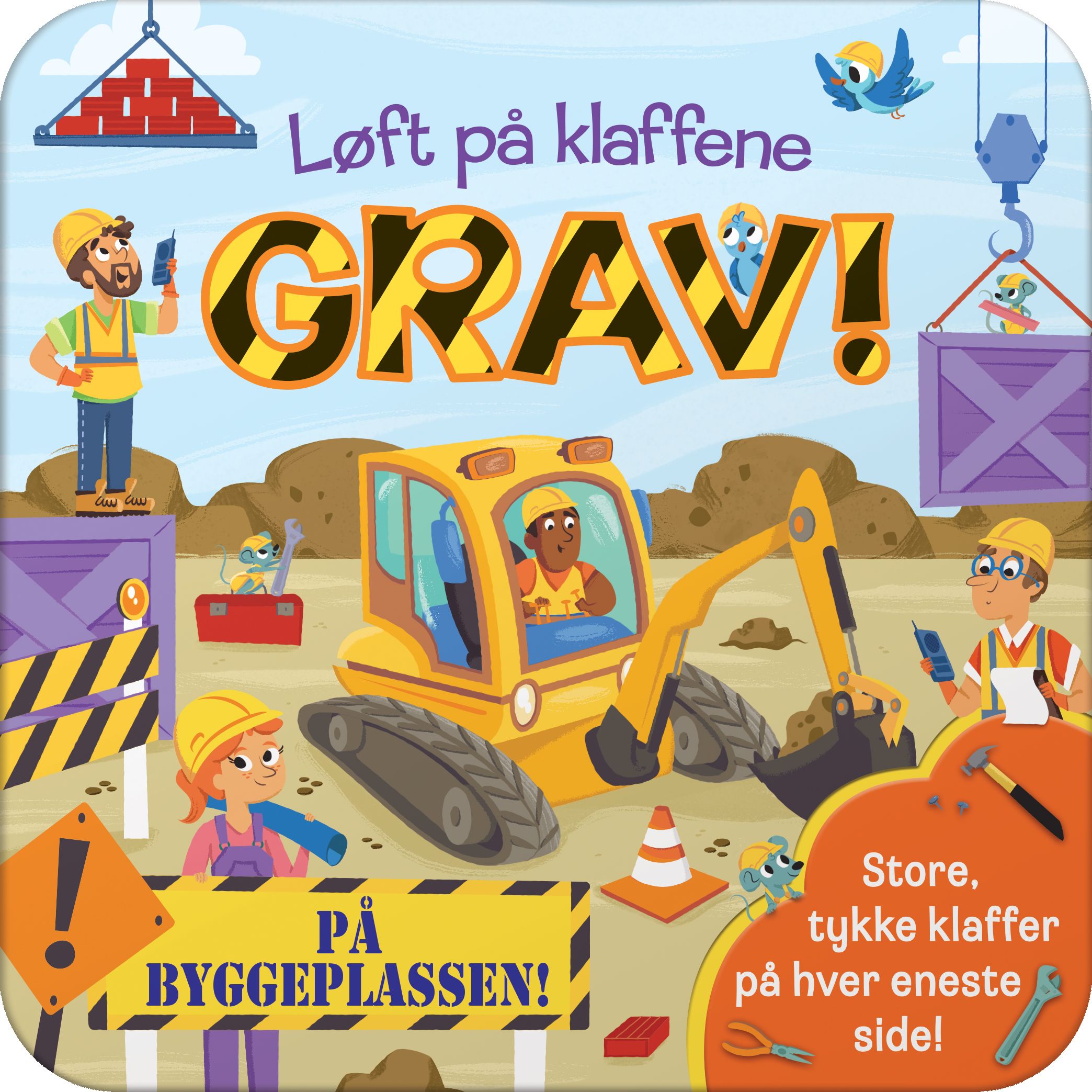 Grav - på byggeplassen