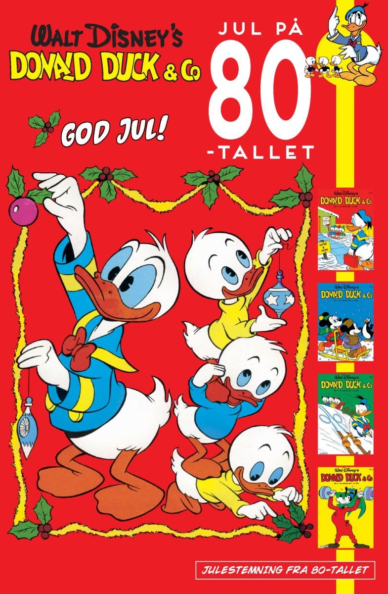 Donald Duck & Co - jul på 80-tallet