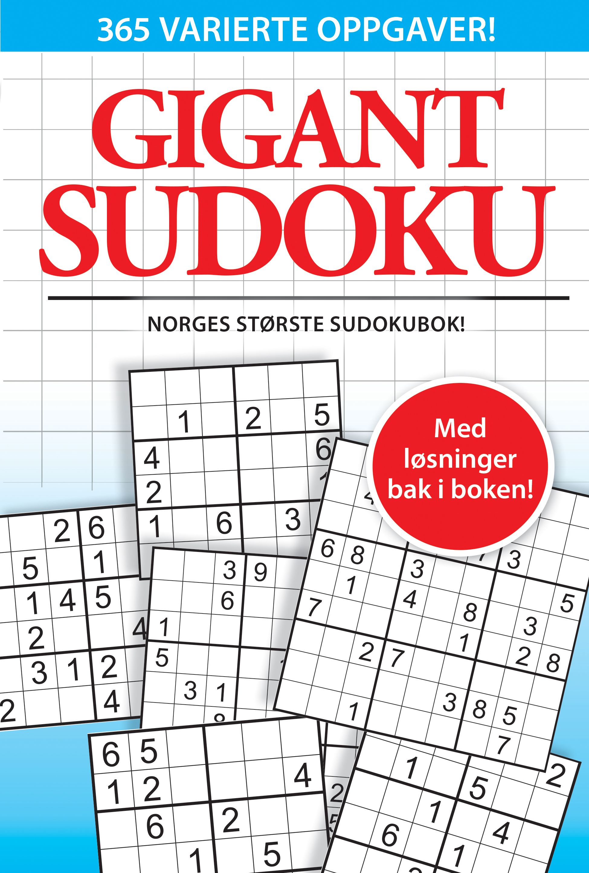Gigant sudoku 1 - blå