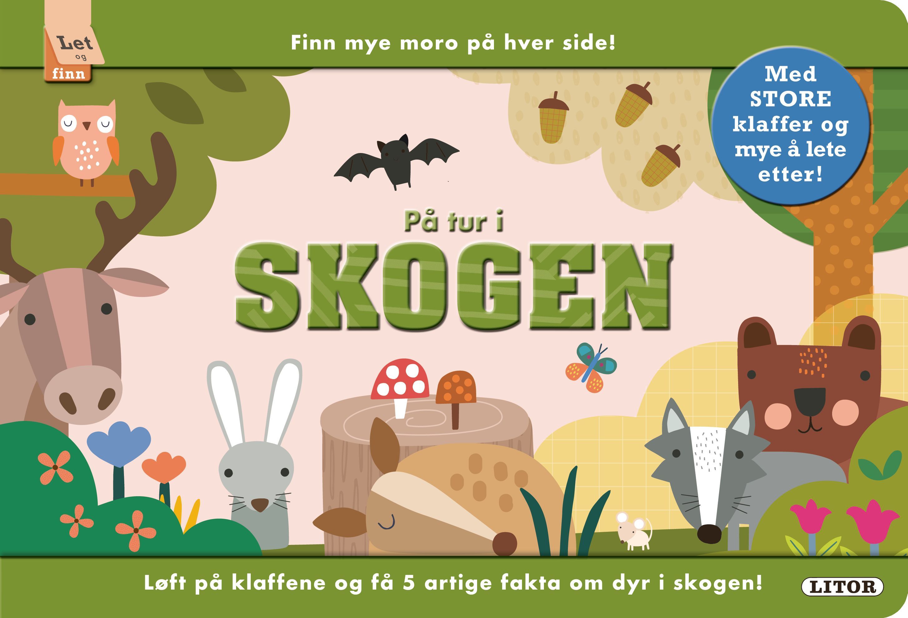 På tur i skogen