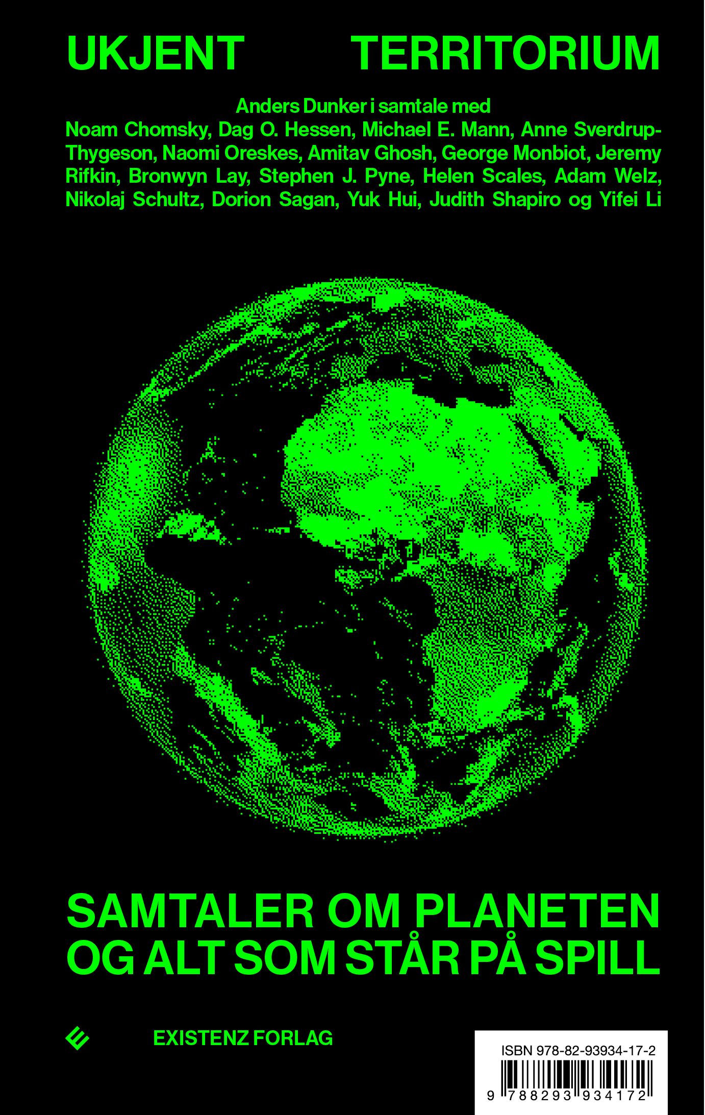 Ukjent territorium - samtaler om planeten og alt som står på spill