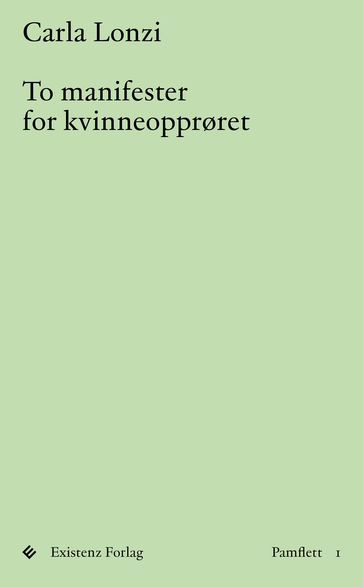 To manifester for kvinneopprøret