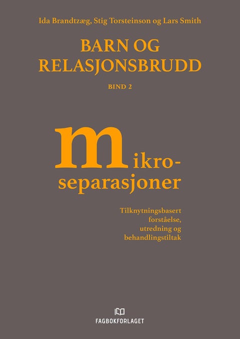 Barn og relasjonsbrudd - Bind 2 : Mikroseparasjoner : tilknytningsbasert forståelse, utredning og behandlingstiltak